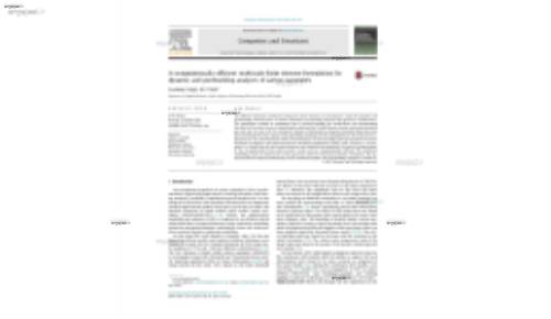 A computationally efficient multiscale finite element formulation for dynamic and postbuckling analyses of carbon nanotubes